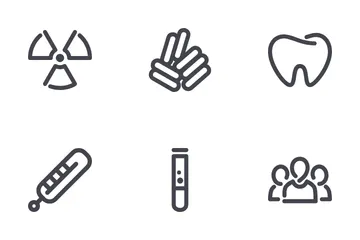 Cuidado de la salud Paquete de Iconos