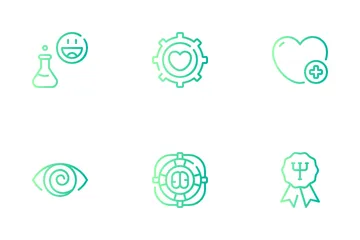 Salud mental Icon Pack