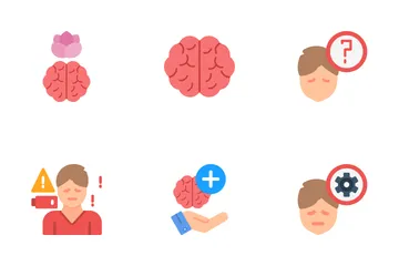 Salud mental Icon Pack