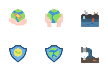 Salvar el mundo Paquete de Iconos