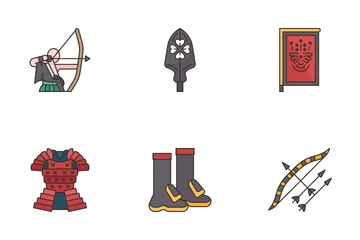Samurai Paquete de Iconos