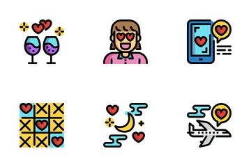 Enamorado Paquete de Iconos