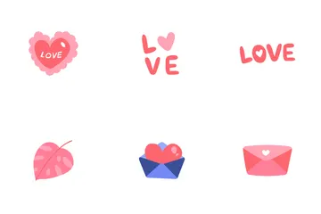 Enamorado Paquete de Iconos