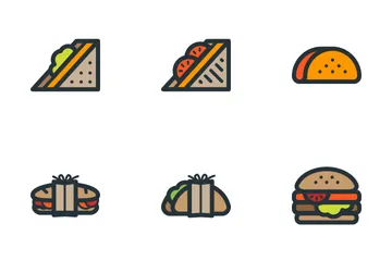 Sandwiches Icon Pack