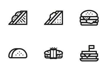 Sandwiches Icon Pack