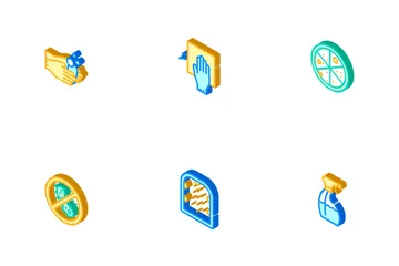 Saneamiento Paquete de Iconos