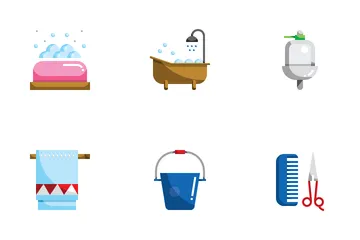 Sanitary Ware Icon Pack
