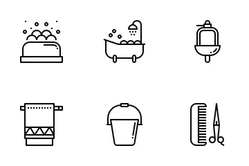 Sanitary Ware Icon Pack