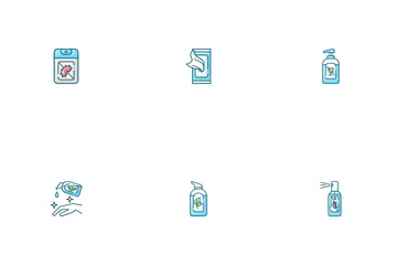 Sanitizer Types Icon Pack