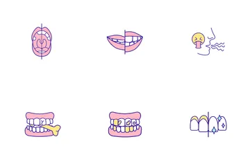 Santé des dents Icon Pack