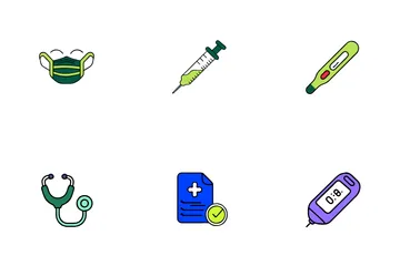 Santé et médecine, partie 6 Icon Pack