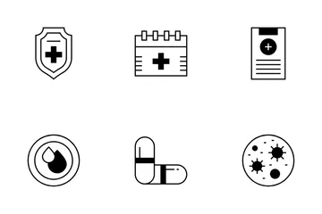 Santé et médecine Pack d'Icônes