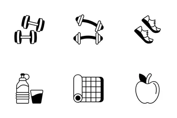Santé et remise en forme Pack d'Icônes