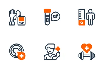 Santé masculine Pack d'Icônes