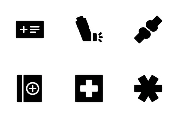 Assistência médica Icon Pack