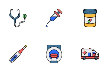 Saúde e Medicina Icon Pack