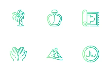 Saudia Arabia Icon Pack