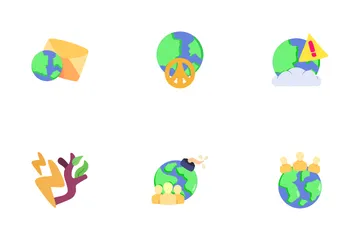 Save Earth Icon Pack