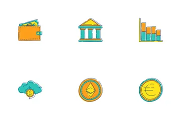 Save Money Element Icon Pack