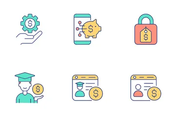 Savings And Budget Icon Pack