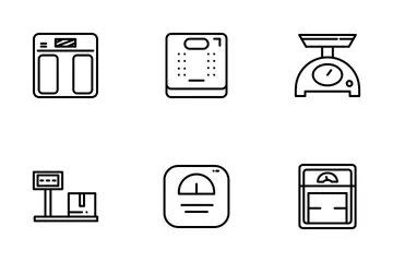 Scales Weight Icon Pack