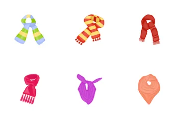 Scarves And Shawls Icon Pack
