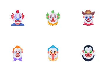 Scary Face Icon Pack