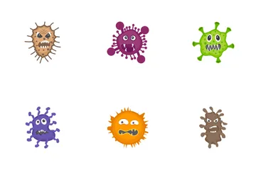 Scary Microorganisms Icon Pack