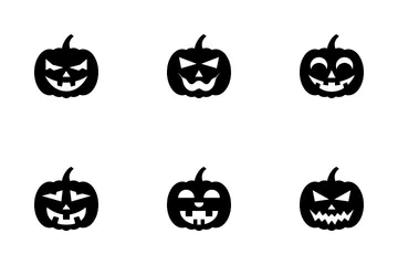 Scary Pumpkin Icon Pack