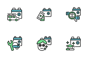 Schedule Icon Pack