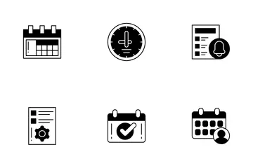 Scheduling Icon Pack