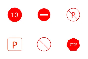 Paket unterzeichnen Symbolpack
