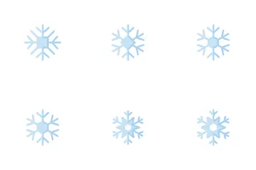 Schneeflocke Symbolpack