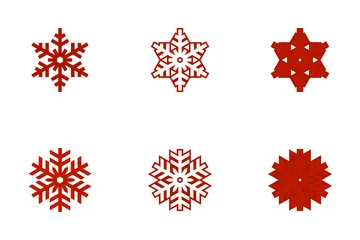 Schneeflocke Symbolpack