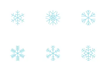 Schneeflocke Symbolpack