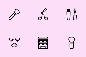 Schönheit & Make-up Icon Pack