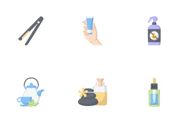 Schönheit und Spa Symbolpack