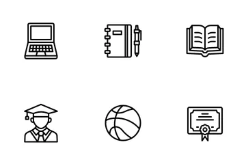 School And Education Icon Pack
