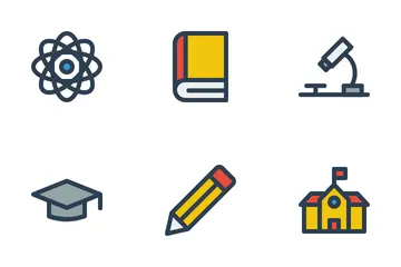 School And Education Icon Pack