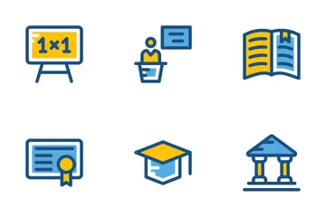 School And Education Cute Icons 1 Icon Pack