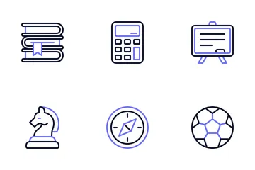 School And Education Icon Pack