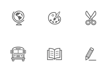 School And Education Icon Pack