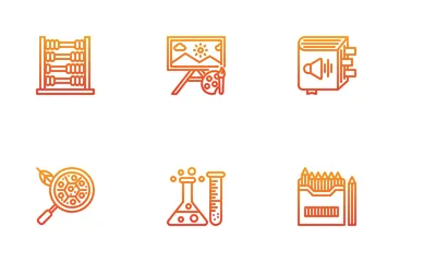 School And Education Icon Pack