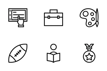 School And Education Icon Pack