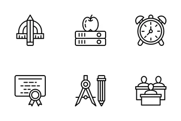 School And Education Icon Pack