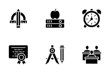 School And Education Icon Pack