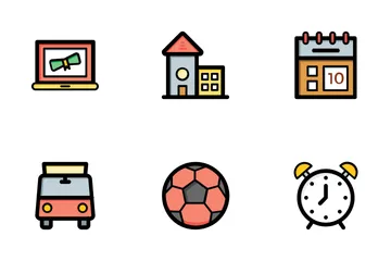 School And Education Icon Pack