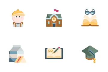 School And Education Icon Pack