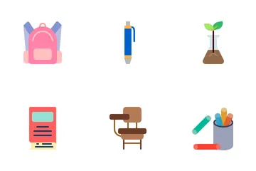 School And Education Icon Pack