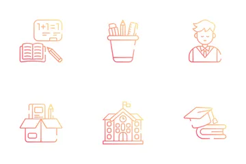 School And Education Icon Pack